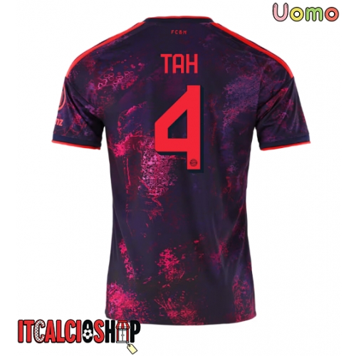 Bayern Munich Jonathan Tah #4 Terza Maglia 2026-27 Manica Corta